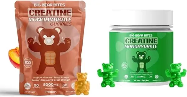 Beast Bites Creatine Gummies bottle