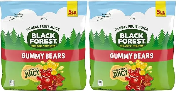 Black Forest Sour Gummy Bears bag