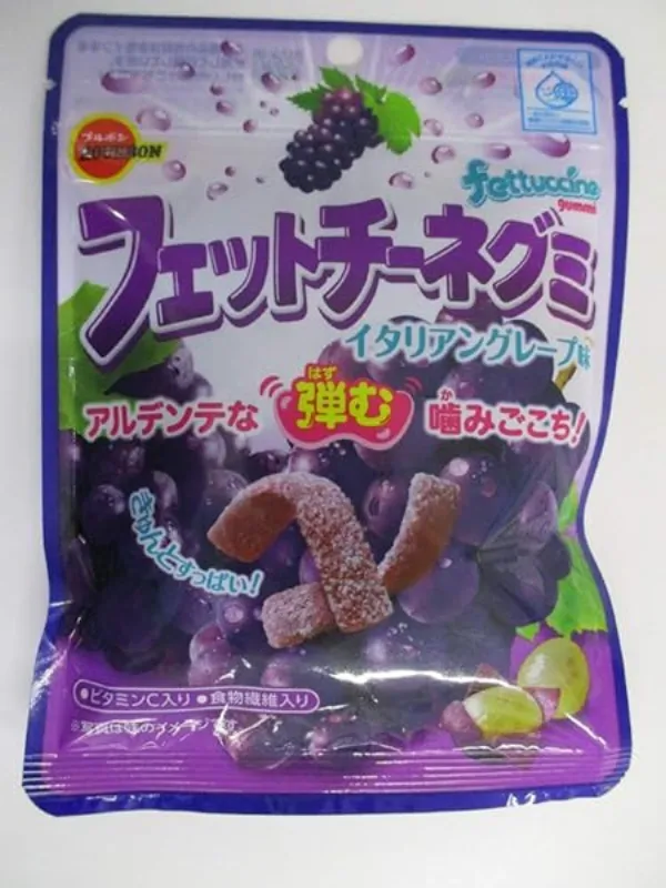 Bourbon Fettuccine Gummy Japanese Candy