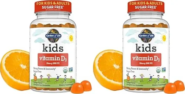 Garden of Life D3 + Zinc Gummies