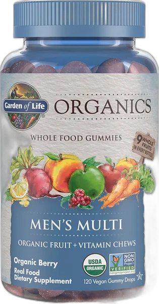 Garden of Life Men's Organic Gummies