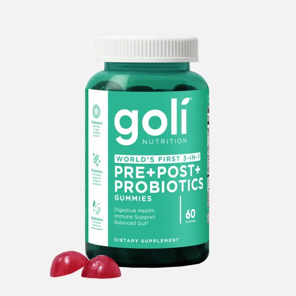 Goli Probiotic+ Gummies