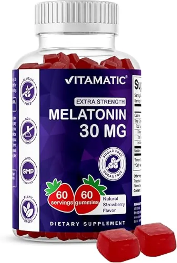 Hilo Nutrition melatonin gummies bottle