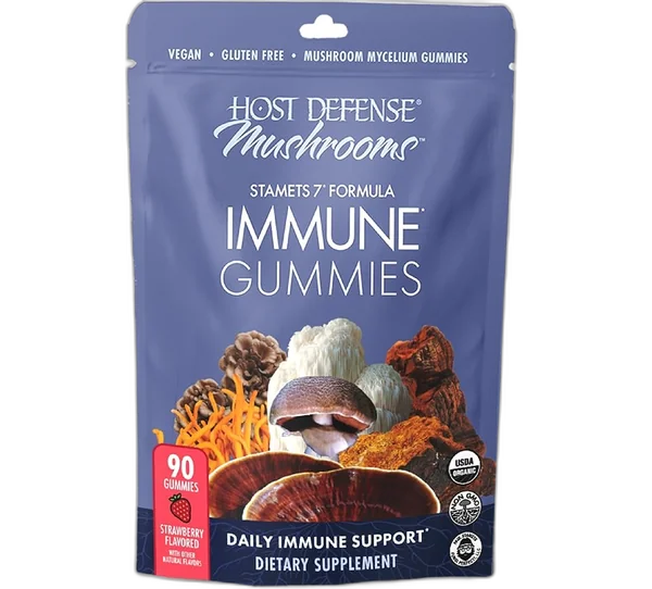 Host Defense Turkey Tail + Reishi Gummies