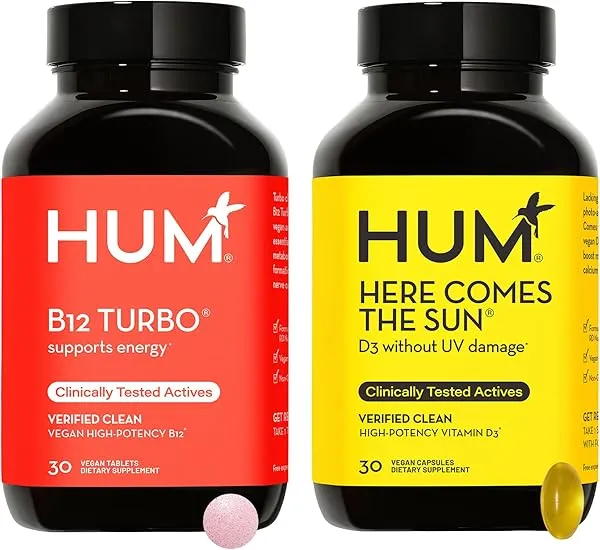 Hum Here Comes The Sun gummies bottle