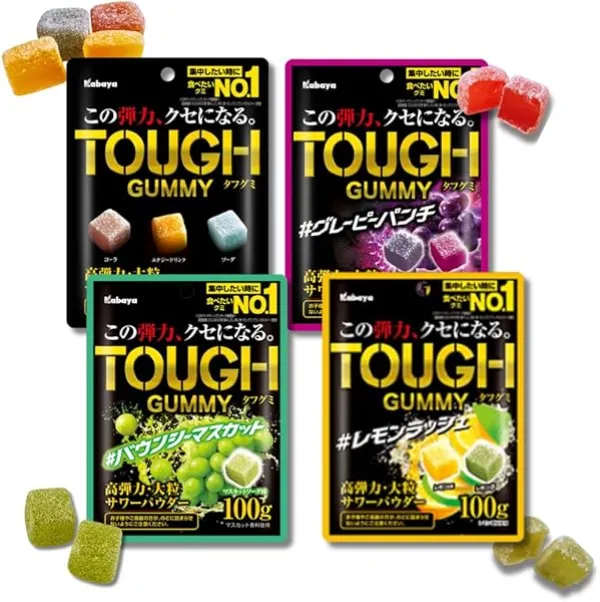 Kabaya Tough Gummy Japanese Candy