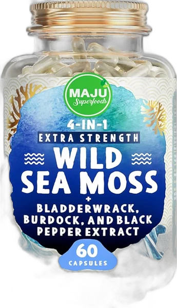 Maju Wild Sea Moss + Bladderwrack Gummies