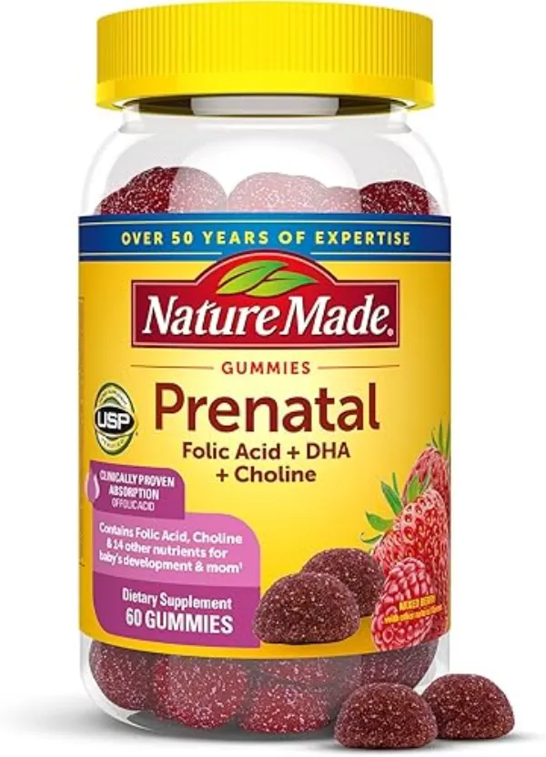 MegaFood Baby & Me 2 Postnatal Gummies bottle