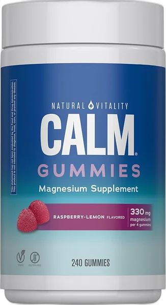 Natural Vitality Calm Magnesium Glycinate Gummies