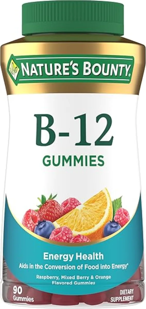 Nature Made Energy B12 Gummies bottle
