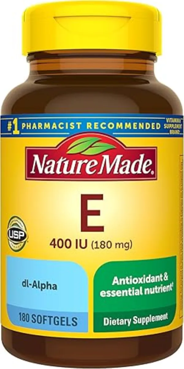 Nature Made Nature Made Vitamin E 180mg Gummies bottle