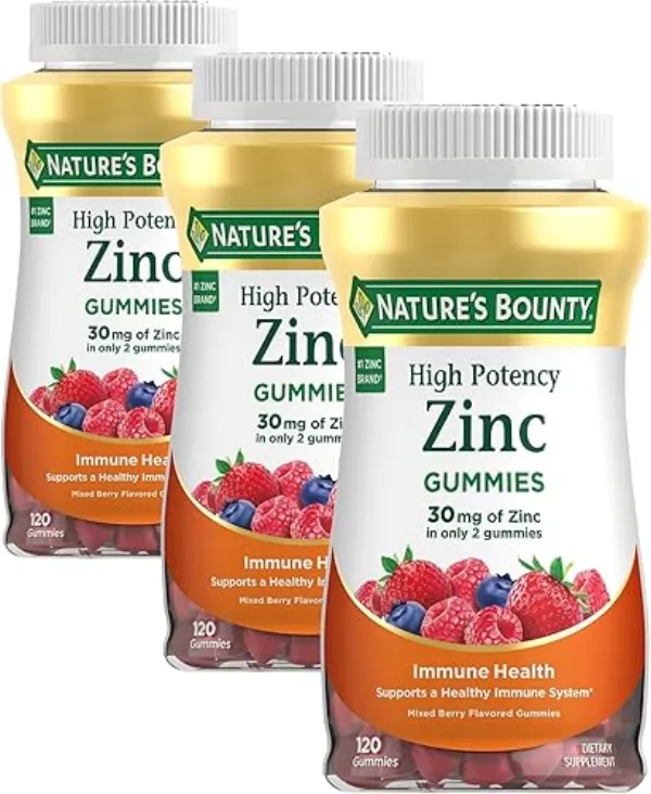 Nature's Bounty Zinc Gummies