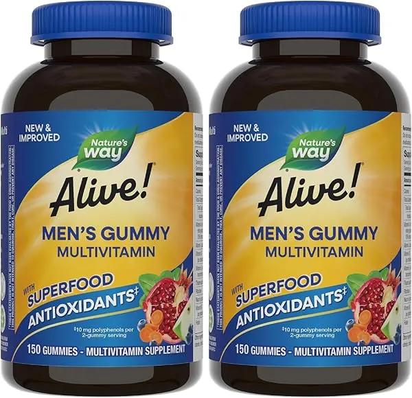 Nature's Way Alive! Men's Gummy Vitamins bottle
