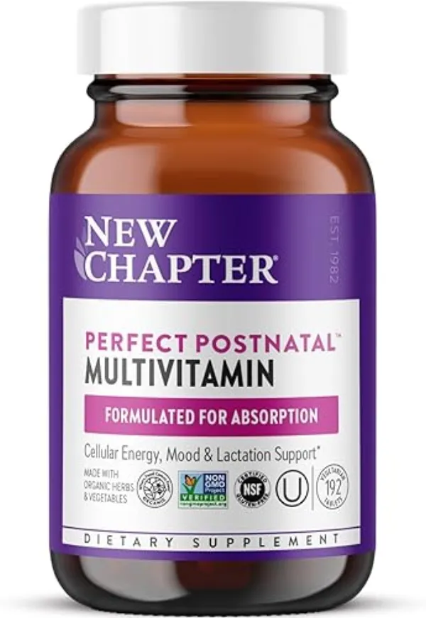 New Chapter Postnatal Multivitamin Gummies bottle
