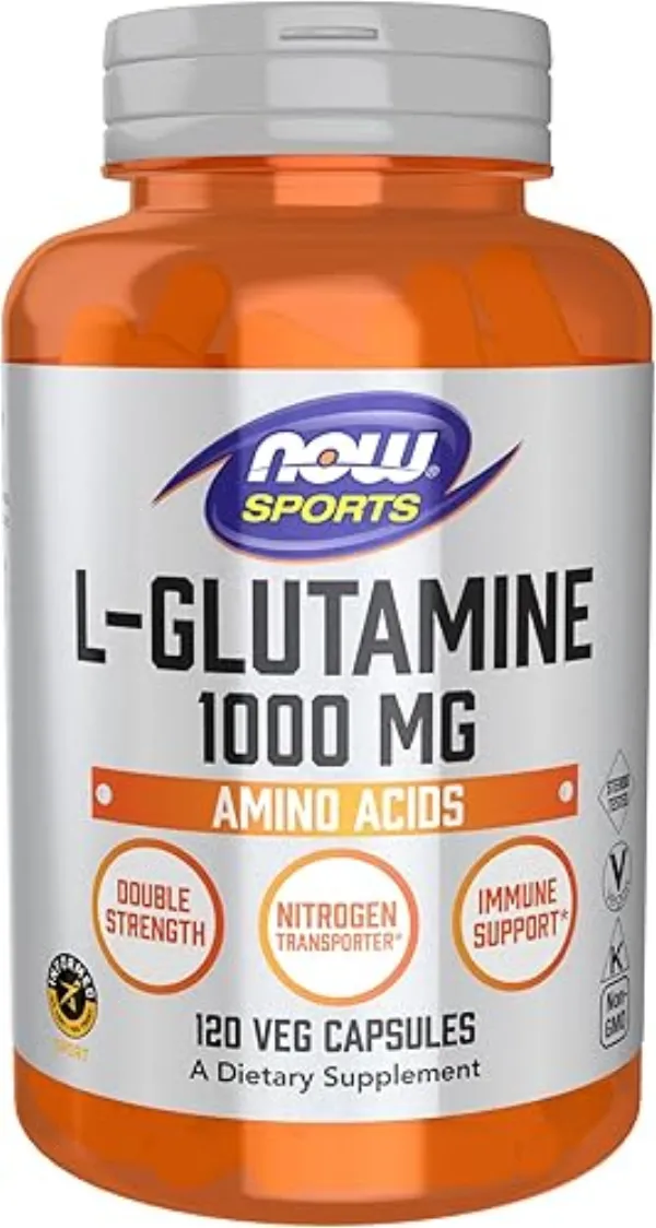 NOW Sports L-Glutamine Gut Health Gummies bottle