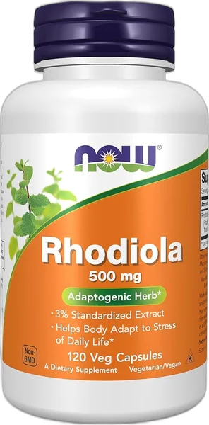 NOW Foods Rhodiola 300mg Gummies bottle