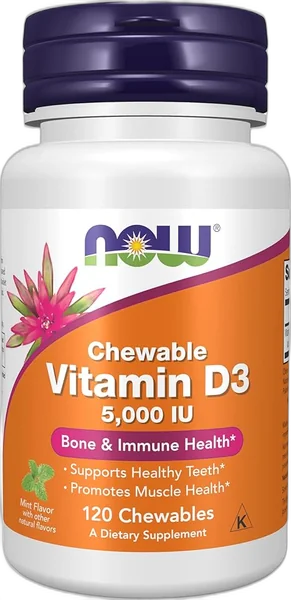 NOW Foods Natural Vitamin E 200 IU Gummies bottle