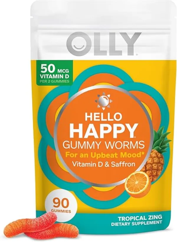 OLLY Happy Gummy Worms