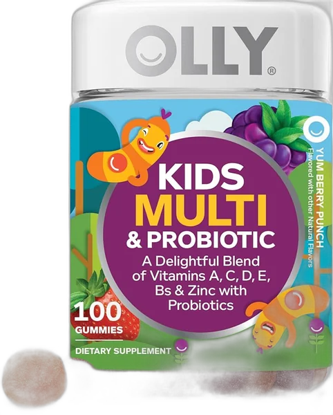 Olly Kids Fiber Gummies bottle