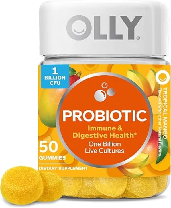 Olly Probiotic + Prebiotic Gummies for Women