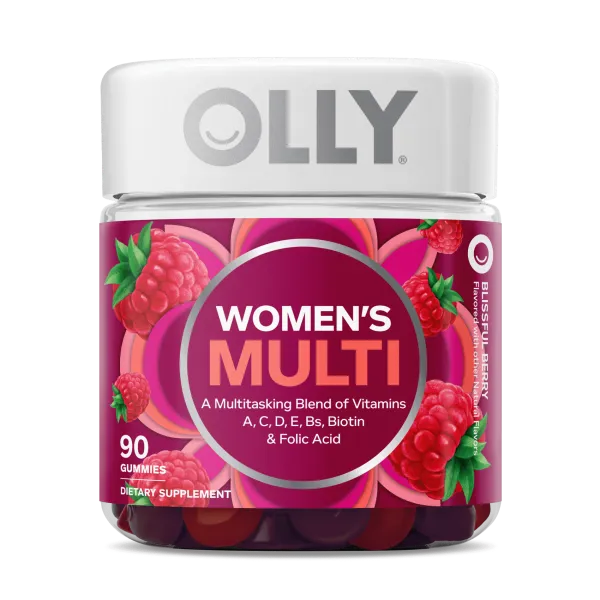 Olly Women's Multi + Iron Gummies bottle