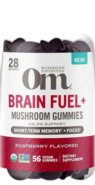 Om Mushroom Brain Fuel Gummies