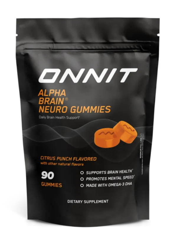 Onnit Alpha Brain Mushroom Gummies
