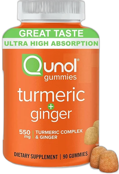 Qunol Turmeric + Ginger Gummies