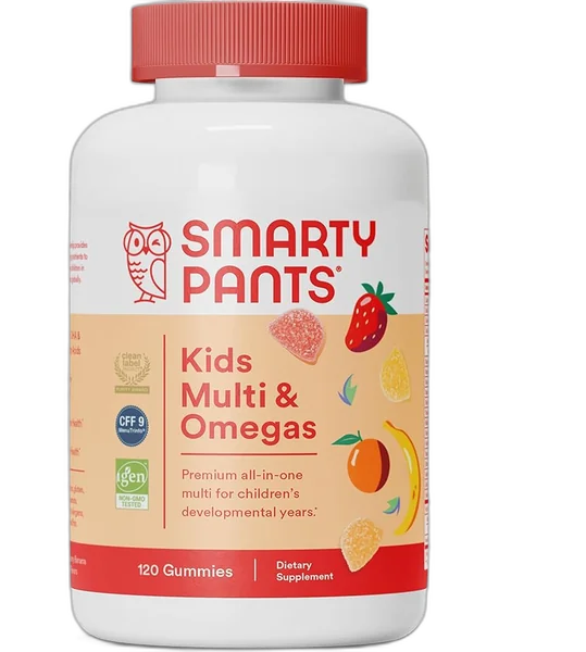 SmartyPants Kids Immune Defense Gummies bottle