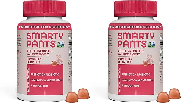 SmartyPants Adult Probiotic Gummies
