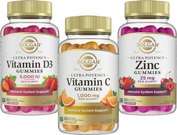 Solgar Dry Vitamin A Gummies bottle