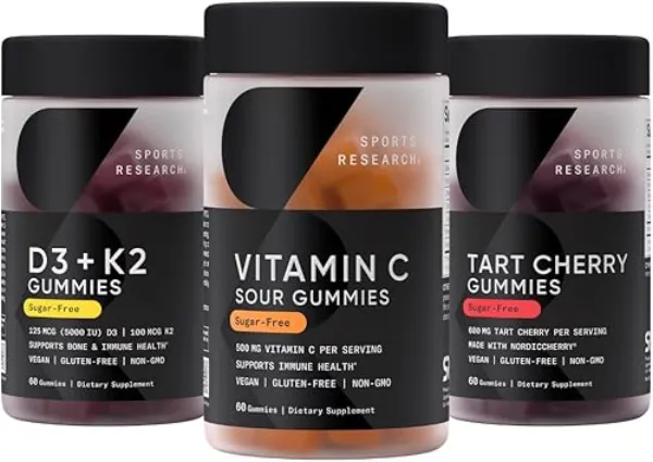 Sports Research D3 + K2 Gummies