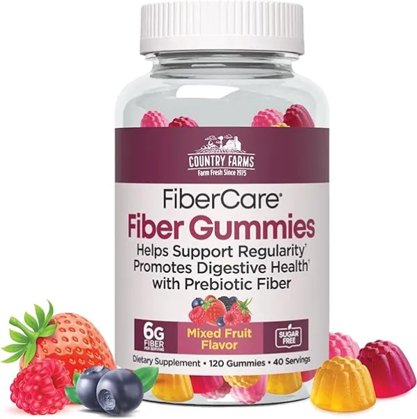Sunfiber Prebiotic Gummies bottle