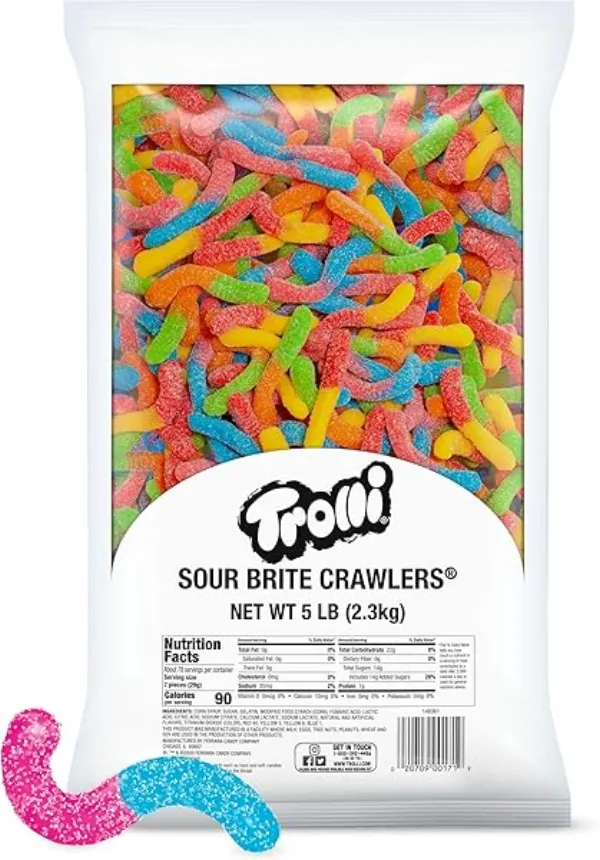 Trolli Sour Brite Crawlers bag