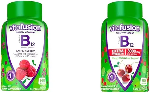 Vitafusion B12 Energy Gummies bottle