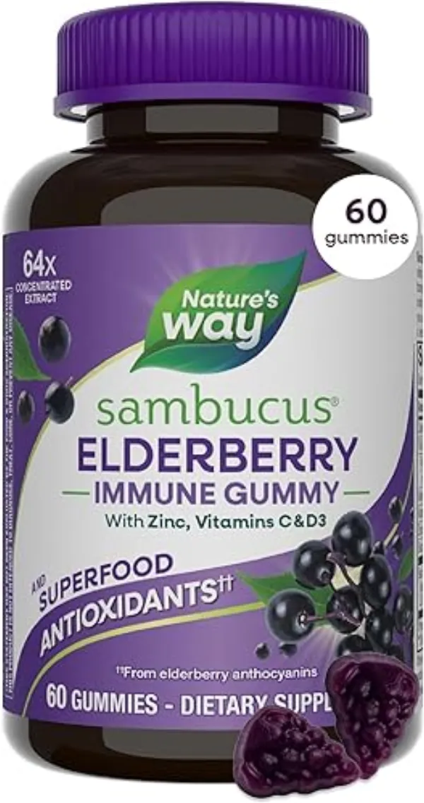 Zicam Zinc + Elderberry Gummies